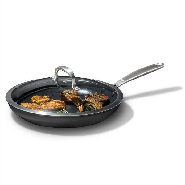 OXO Enhanced Non-Stick 12-Inch Frypan with Lid V9
