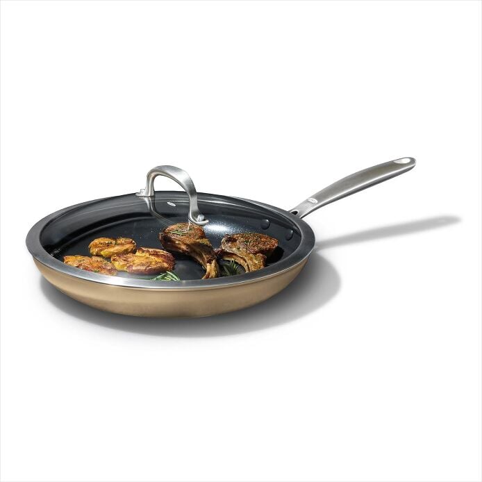 OXO Enhanced Non-Stick 12-Inch Frypan with Lid V9