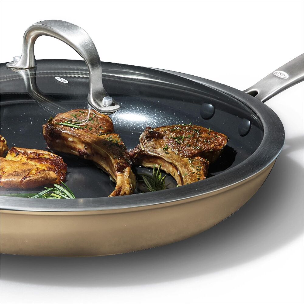 OXO Enhanced Non-Stick 12-Inch Frypan with Lid V9
