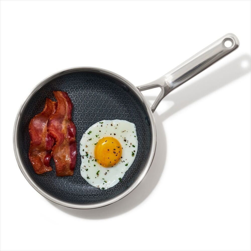 Trident Hybrid Non-Stick Stainless Steel 8 in Fry Pan T4