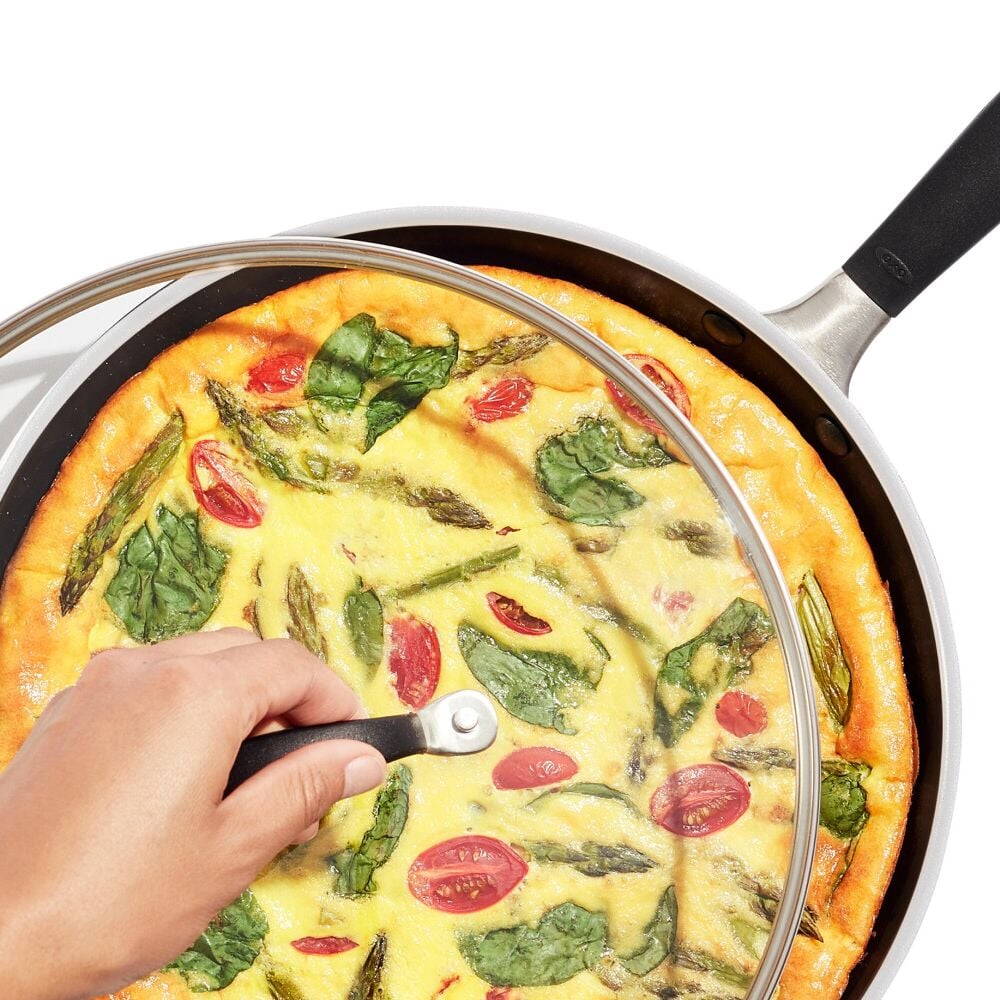 Non-Stick Pro Every Day 12 Inch Frypan with Lid S4