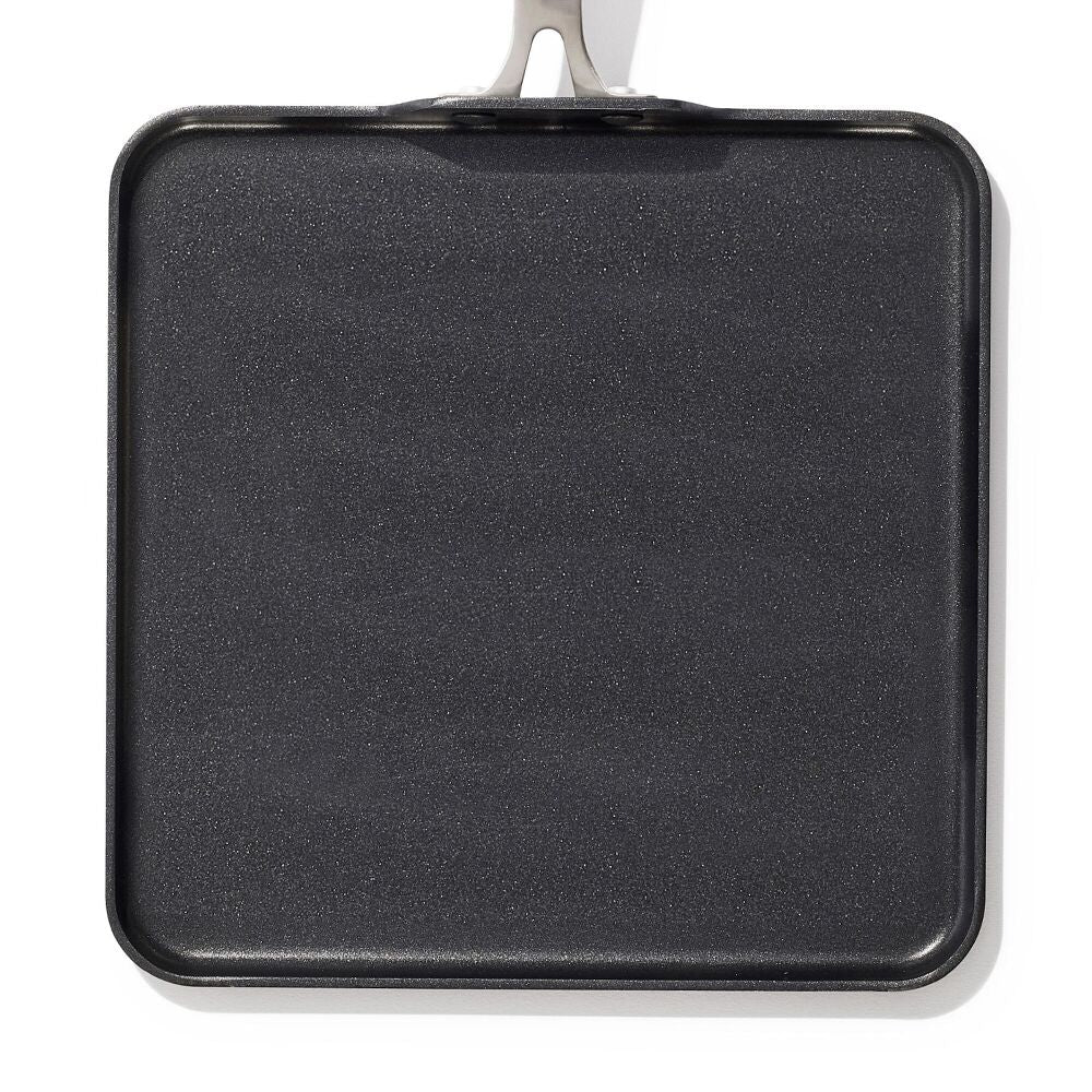 OXO Stainless Steel Everyday 11 in Square Griddle R4