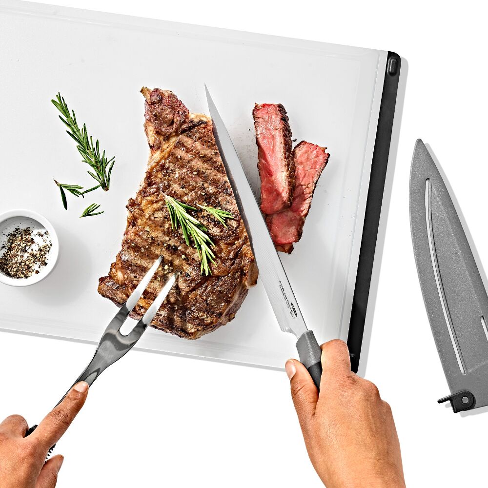 8 in Chefs Knife with Locking Sheath N1