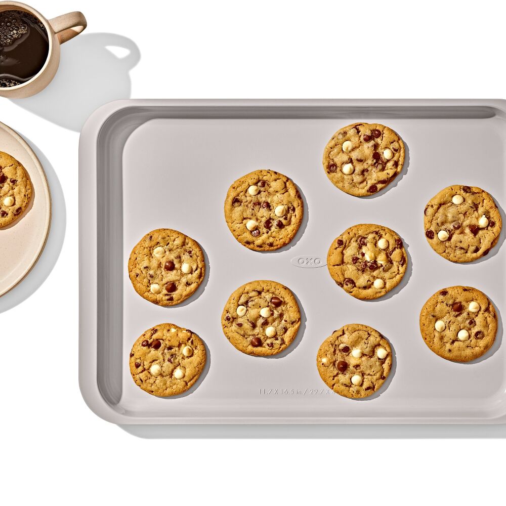 Non-Stick Pro Ceramic Coated Metal Bakeware Half Sheet Pan L5