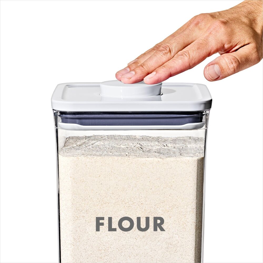 2-Piece Prelabeled POP Container Set with Scoop Y0