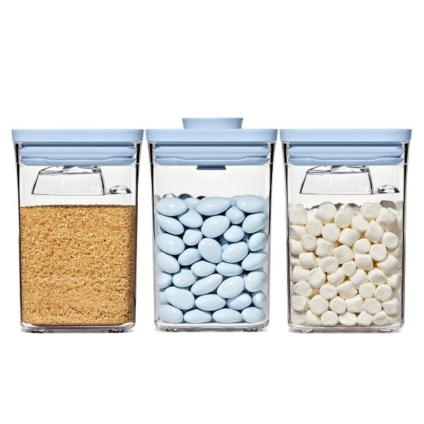 3-Piece POP Container Set with Mini Scoops O1