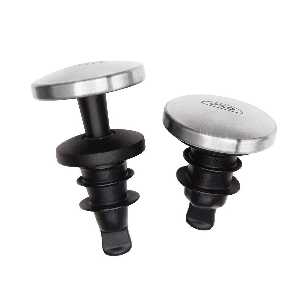 2-Piece Spillproof Wine Stopper X9