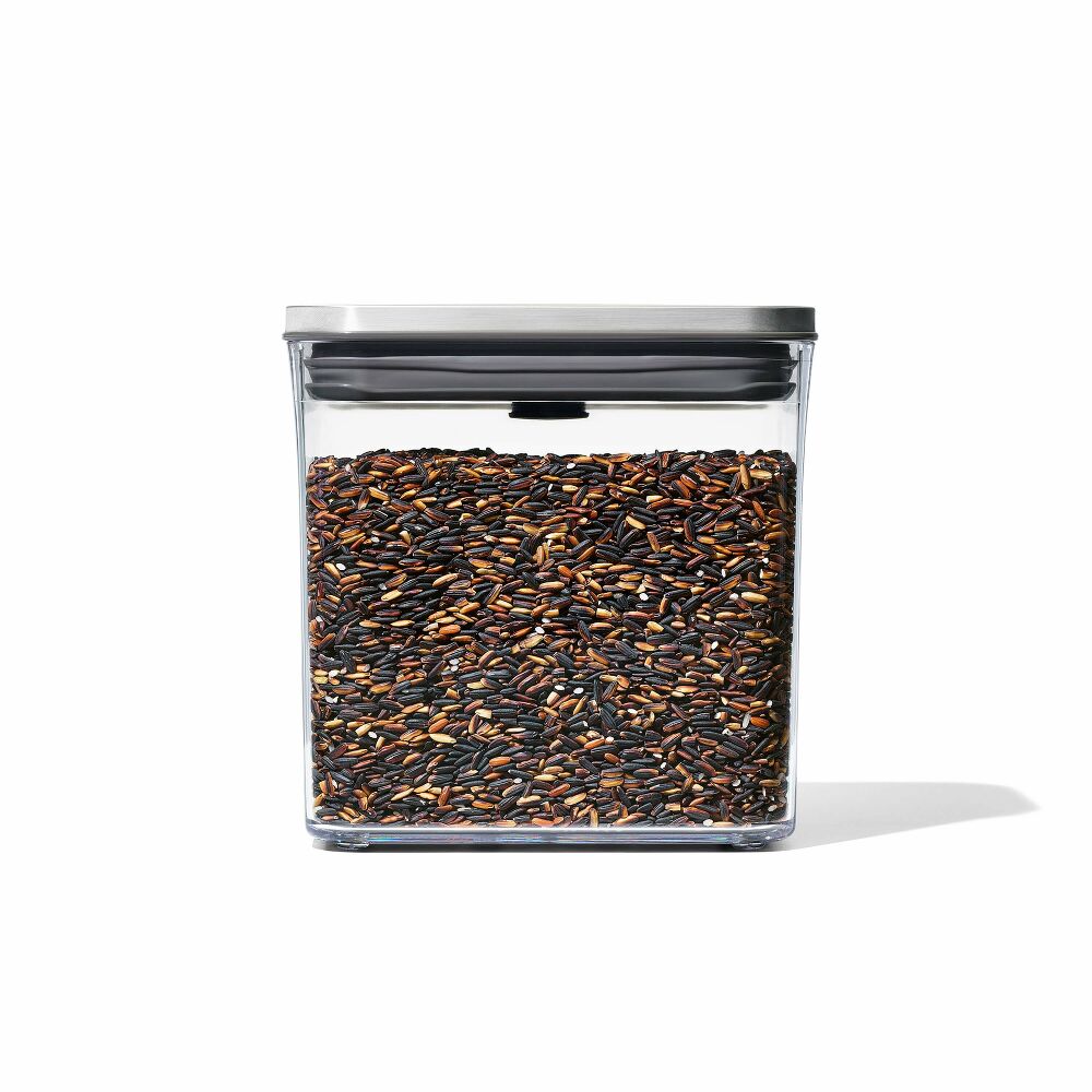 POP Container - Rectangle Short (1.7 Qt/1.6 L) - Matte Black X4