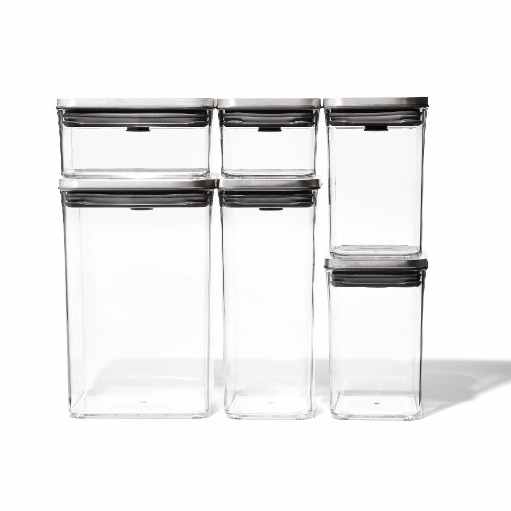 Steel 6-Piece POP Container Set O9