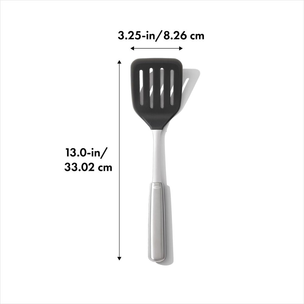 OXO Steel Silicone Flexible Turner G4