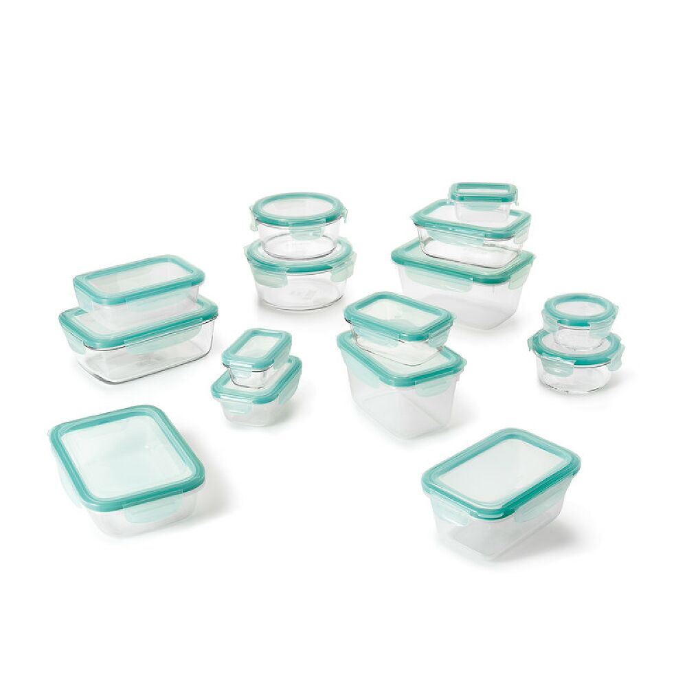 OXO Good Grips 30 Piece Smart Seal Glass & Plastic Container Set G9