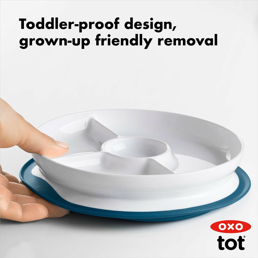 Stick & Stay Suction Divided Plate K0