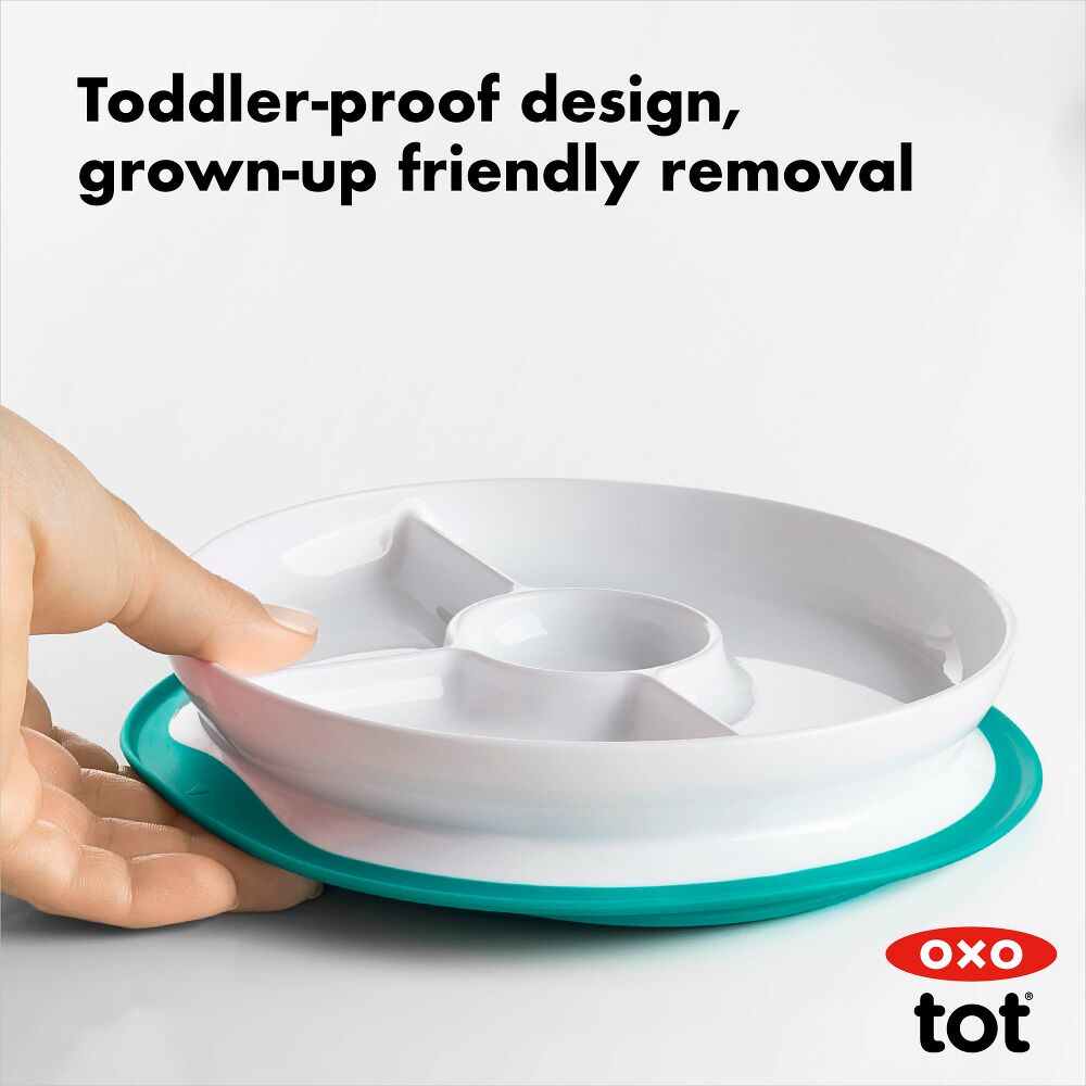 Stick & Stay Suction Divided Plate Y0