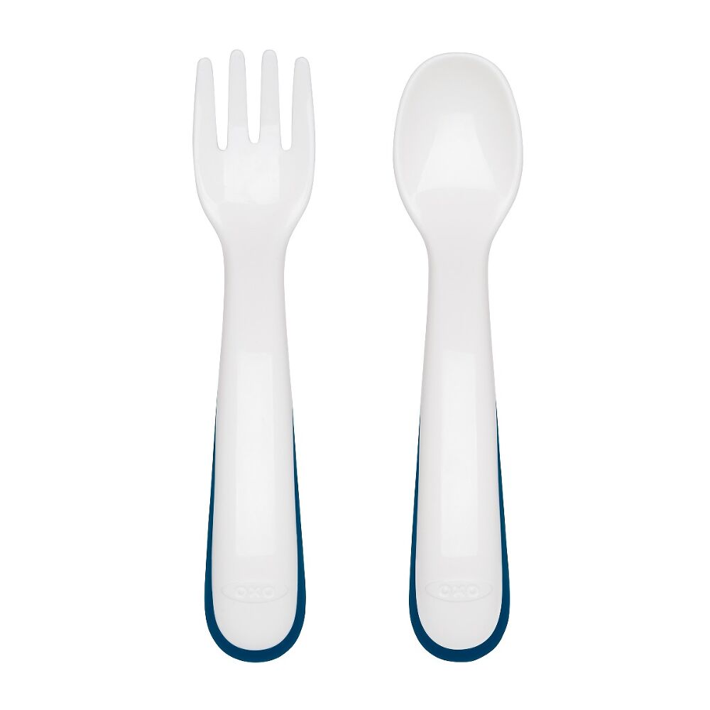 On-the-Go Plastic Fork and Spoon Set with Travel Case M4