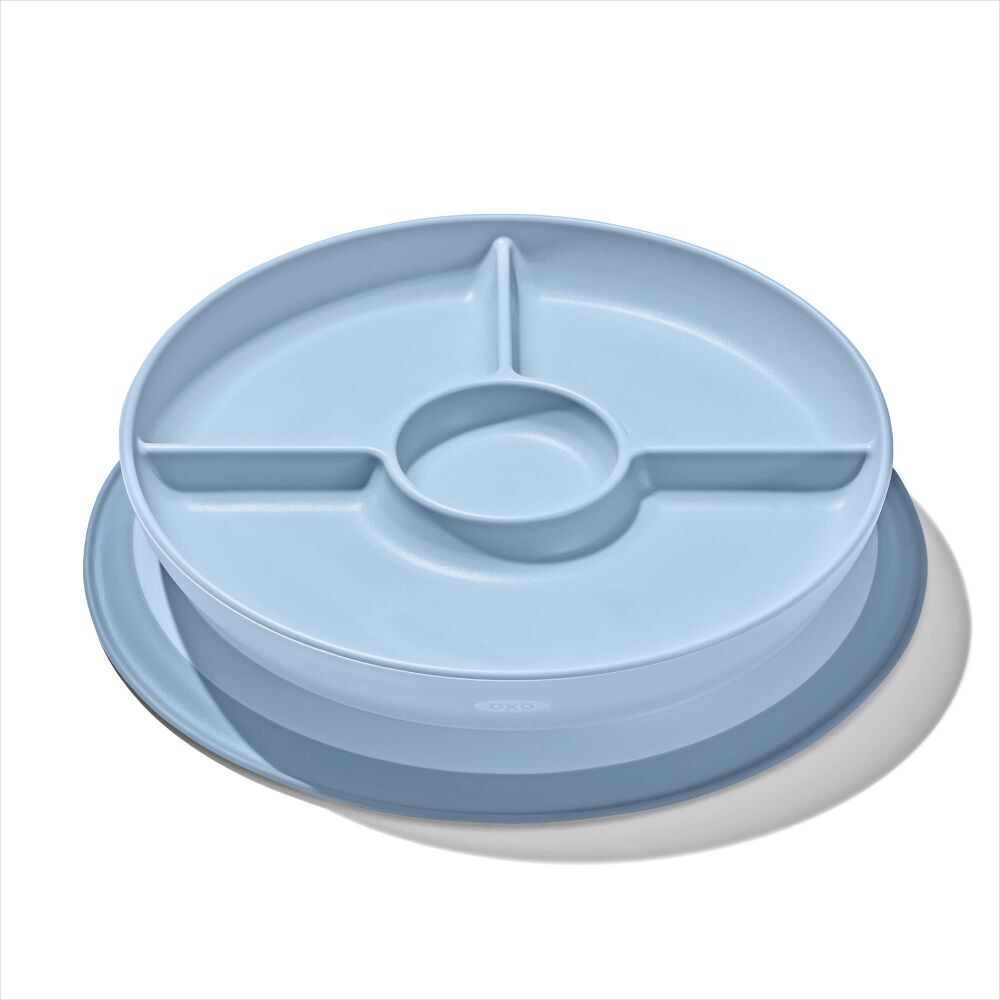 Stick & Stay Suction Divided Plate T9