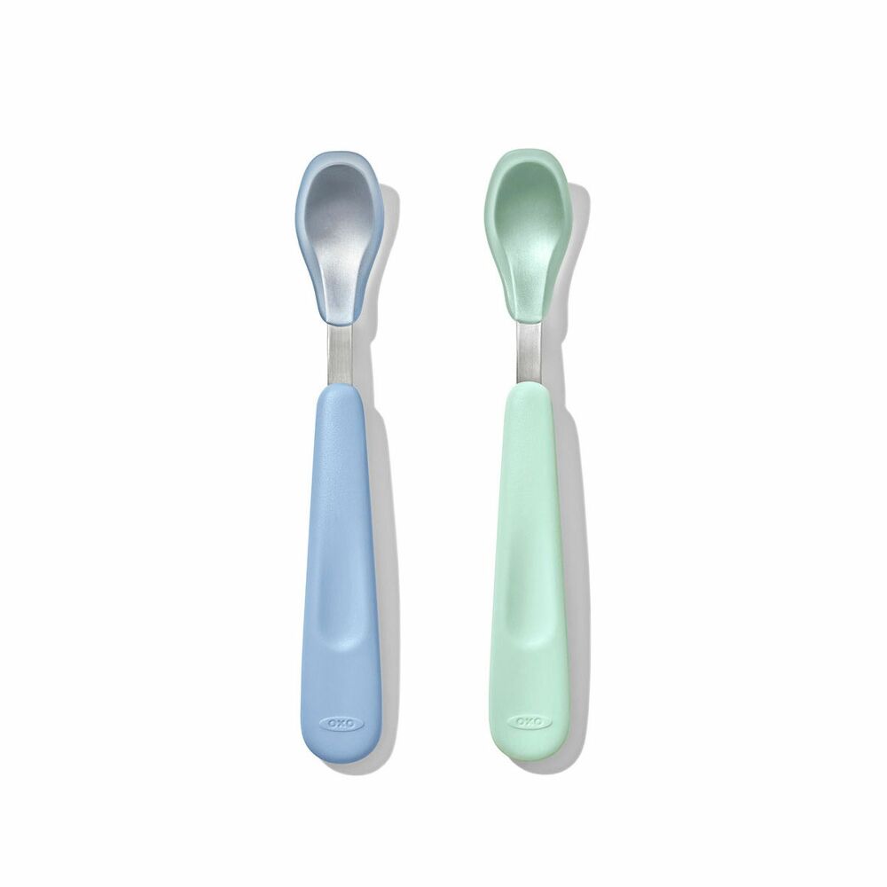 Feeding Spoon Set with Soft Silicone Y9