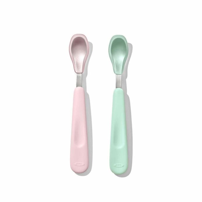 Feeding Spoon Set with Soft Silicone Y9