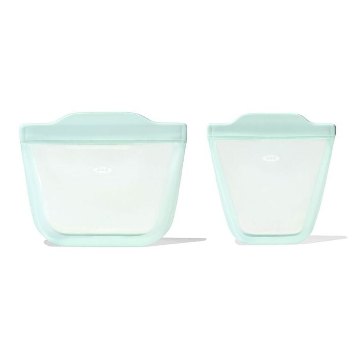 Tot Silicone Reusable Bag - 2-Piece Stand-Up Cup Set Z5