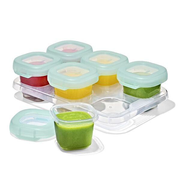 Baby Blocks Food Storage Containers (2 oz) - Opal C5