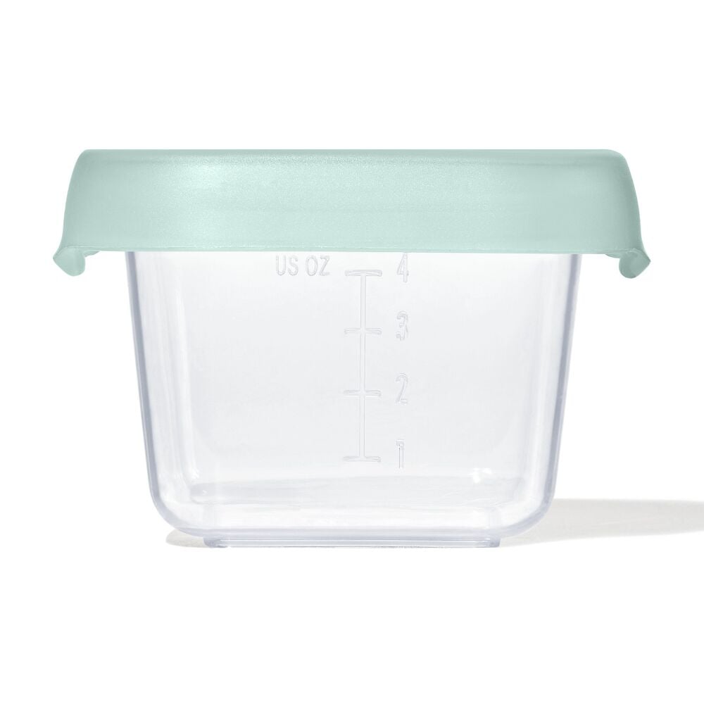 Baby Blocks Food Storage Containers (4 oz) - Opal A4