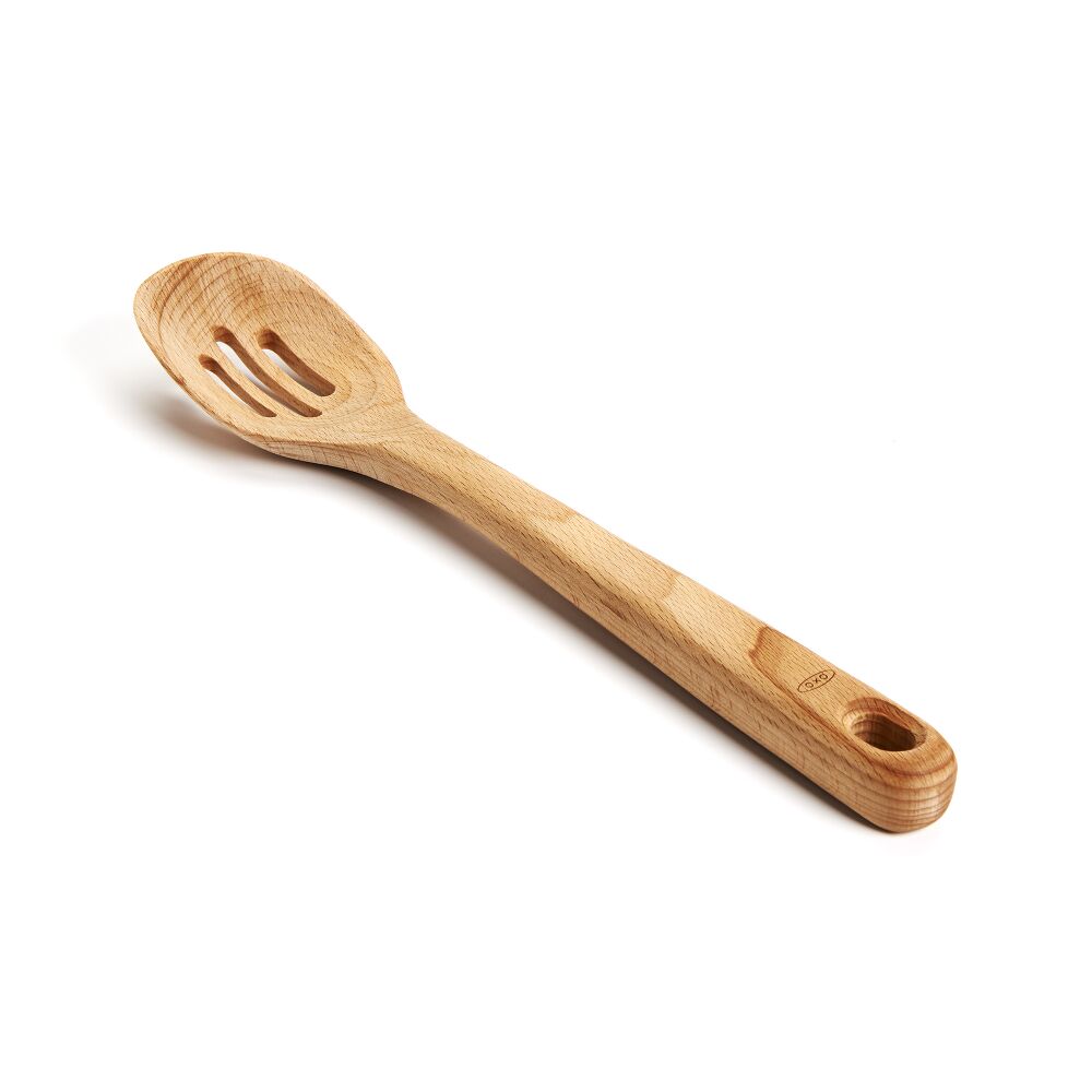 Wooden Slotted Spoon K2