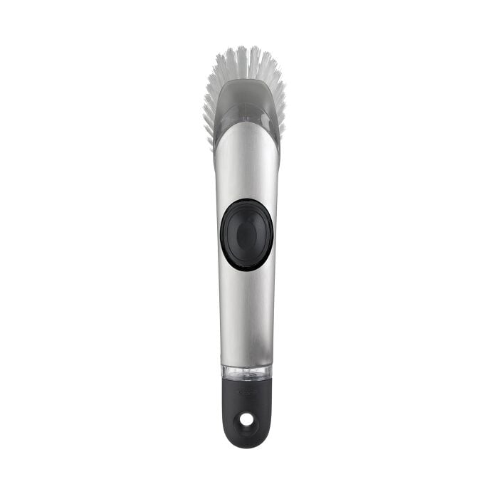 Steel Soap Dispensing Dish Brush G6