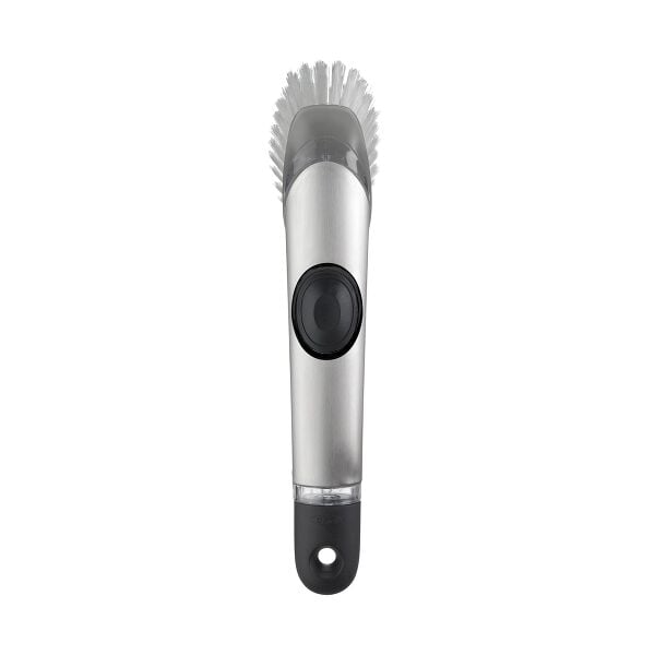 Steel Soap Dispensing Dish Brush G6