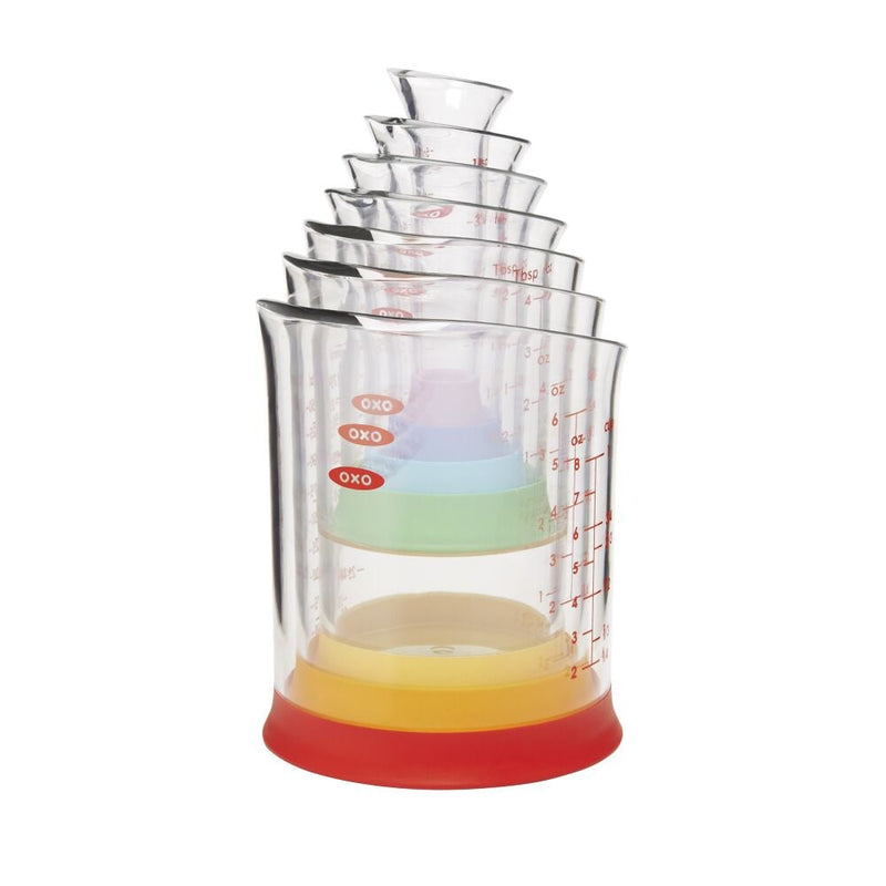 7 Piece Liquid Measuring Beaker Set M5