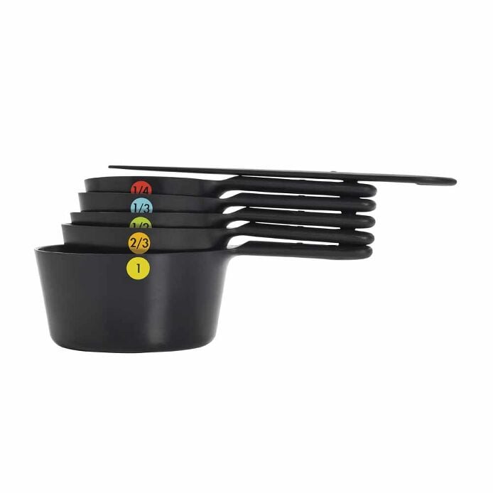 6 Piece Plastic Measuring Cups B1