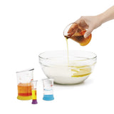7 Piece Liquid Measuring Beaker Set M5