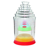 7 Piece Liquid Measuring Beaker Set M5