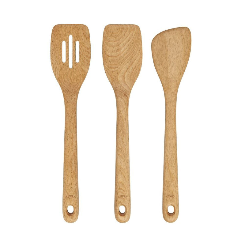 3-Piece Wooden Turner Set X3
