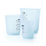 3 Piece Squeeze & Pour Silicone Measuring Cup Set B1