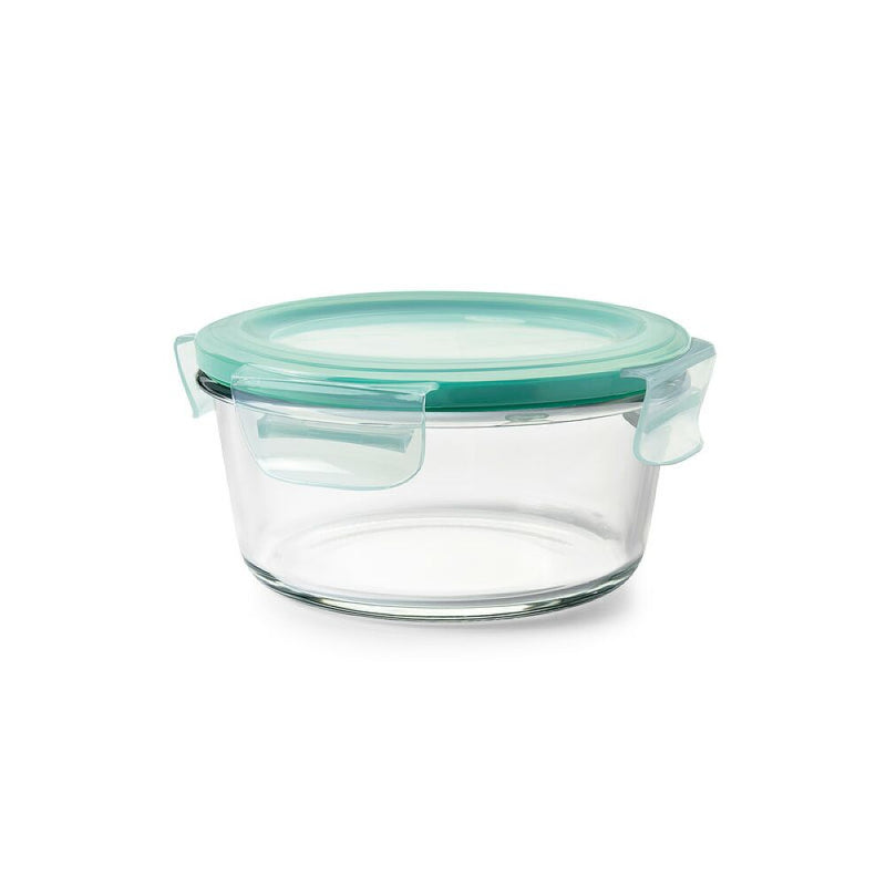 OXO Good Grips 4 Cup Smart Seal Glass Round Container N4