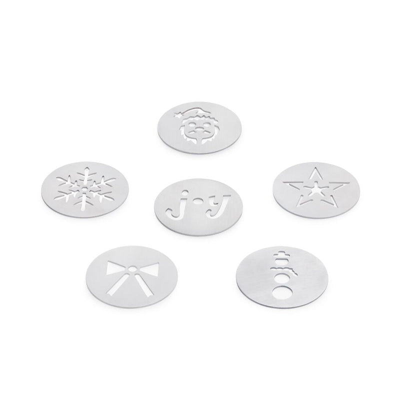 Christmas Cookie Press Disk Set C9
