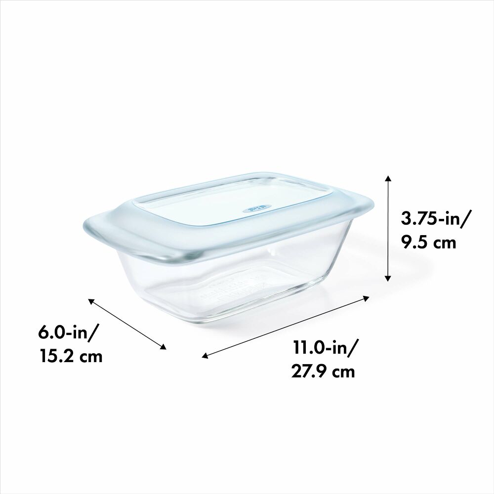 1.6 Qt Loaf Baking Dish with Lid S7