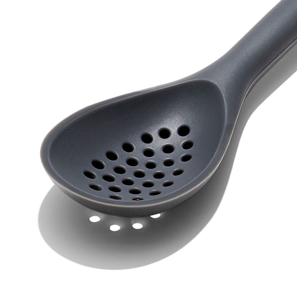OXO Good Grips Silicone Slotted Spoon - Peppercorn T1