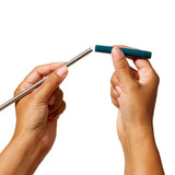 4-Piece Reusable Straw and Brush Set with Case R7