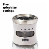 Contoured Mess-Free Salt Grinder R9