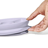 Stick & Stay Suction Divided Plate X8