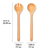 Beechwood Salad Servers – 2-Piece Set D6