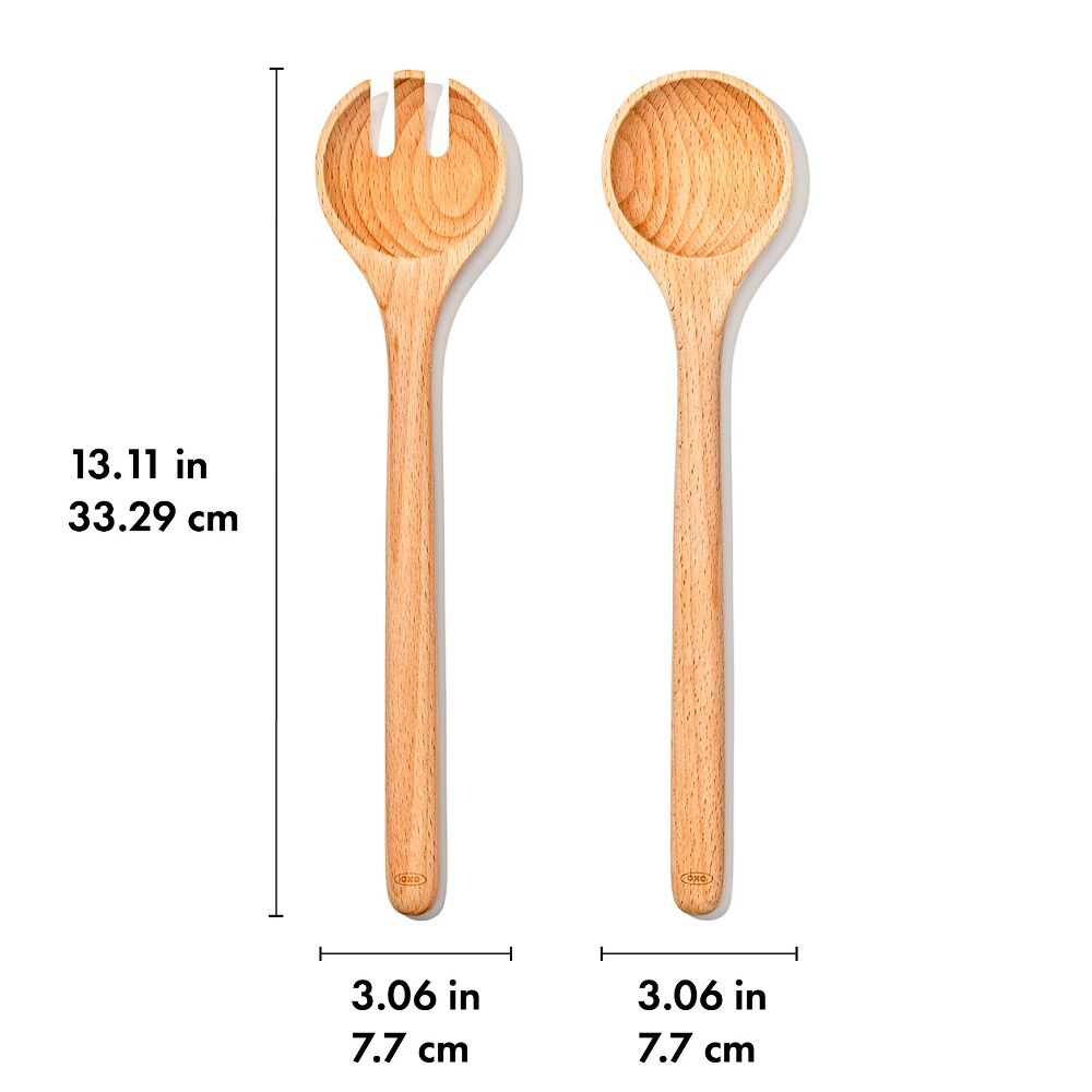 Beechwood Salad Servers – 2-Piece Set D6