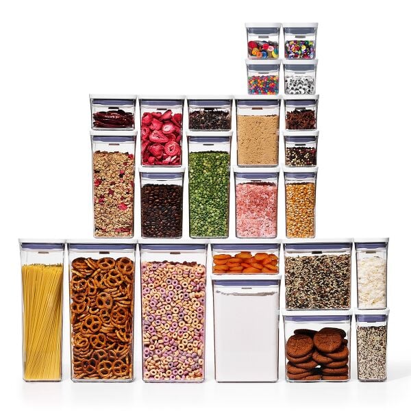 20-Piece POP Container Set & POP 4-Piece Mini Container Set Bundle F9