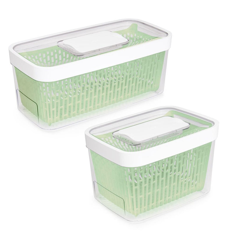 GreenSaver Produce Keeper (4.3 Qt) & GreenSaver Produce Keeper (5.0 Qt) Bundle W4