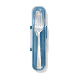 Prep & Go Stainless Steel Utensils With Case - Ocean Blue Q3