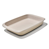 3 Qt Rectangular Stoneware Baking Dish J9