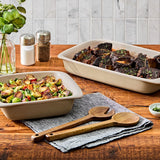 3 Qt Rectangular Stoneware Baking Dish H8