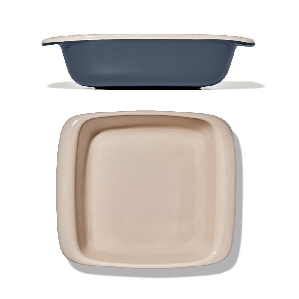 2 Qt Square Stoneware Baking Dish Y8