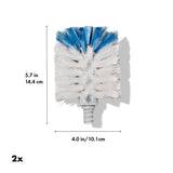 Stainless Steel Bottle Brush Refill - 2 Pack F1