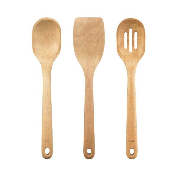 3 Piece Wooden Utensil Set V8